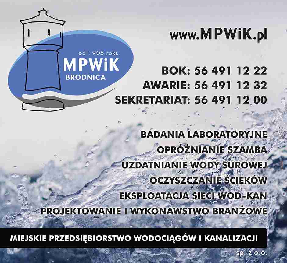 Miejskie Przedsiębiorstwo Wodociągów i Kanalizacji Sp. z o.o. - kanalizacja sanitarna BRODNICA kanalizacja sanitarna BRODNICA